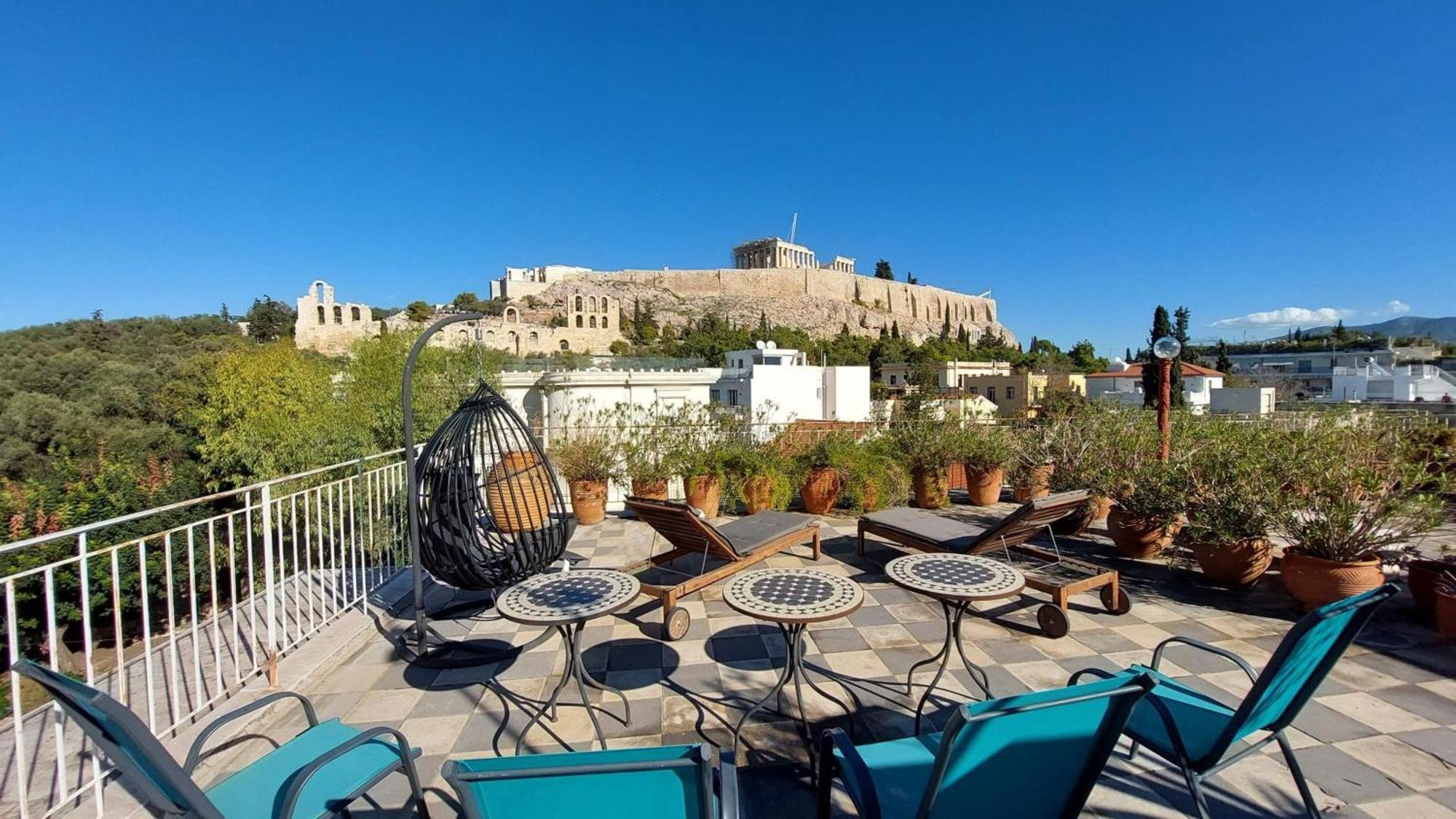 Stunning Acropolis View Apartment 아테네 외부 사진