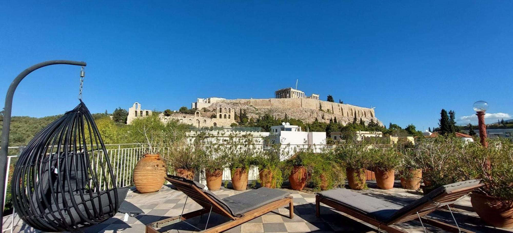 Stunning Acropolis View Apartment 아테네 외부 사진